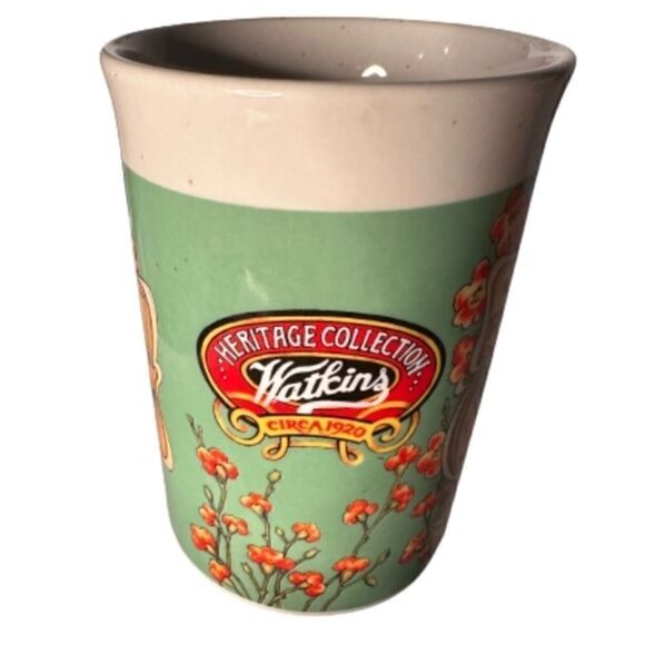 Vintage Watkins 1992 Coffee Mugs, Egyptian Tale, Tooth Powder, Washing Compound - Picture 4 of 14